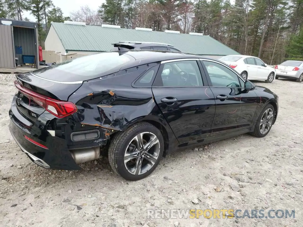 3 Photograph of a damaged car 5XXG34J20MG068560 KIA K5 2021