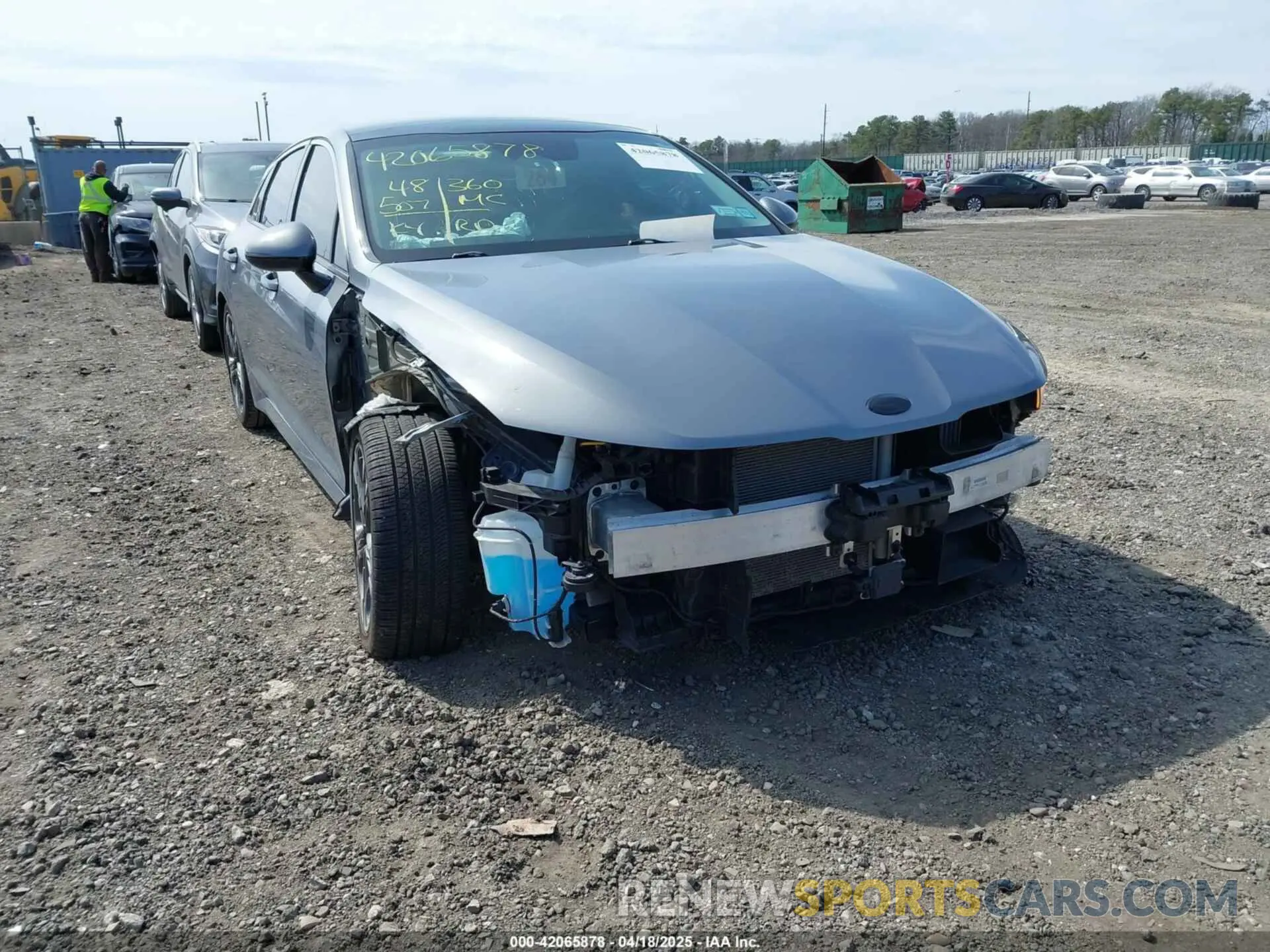 6 Photograph of a damaged car 5XXG34J23MG040199 KIA K5 2021