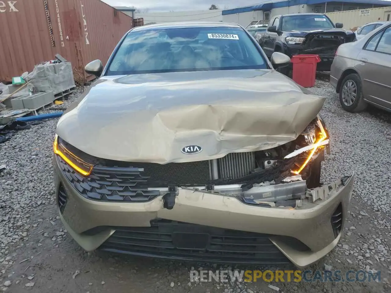 5 Photograph of a damaged car 5XXG34J26MG048412 KIA K5 2021
