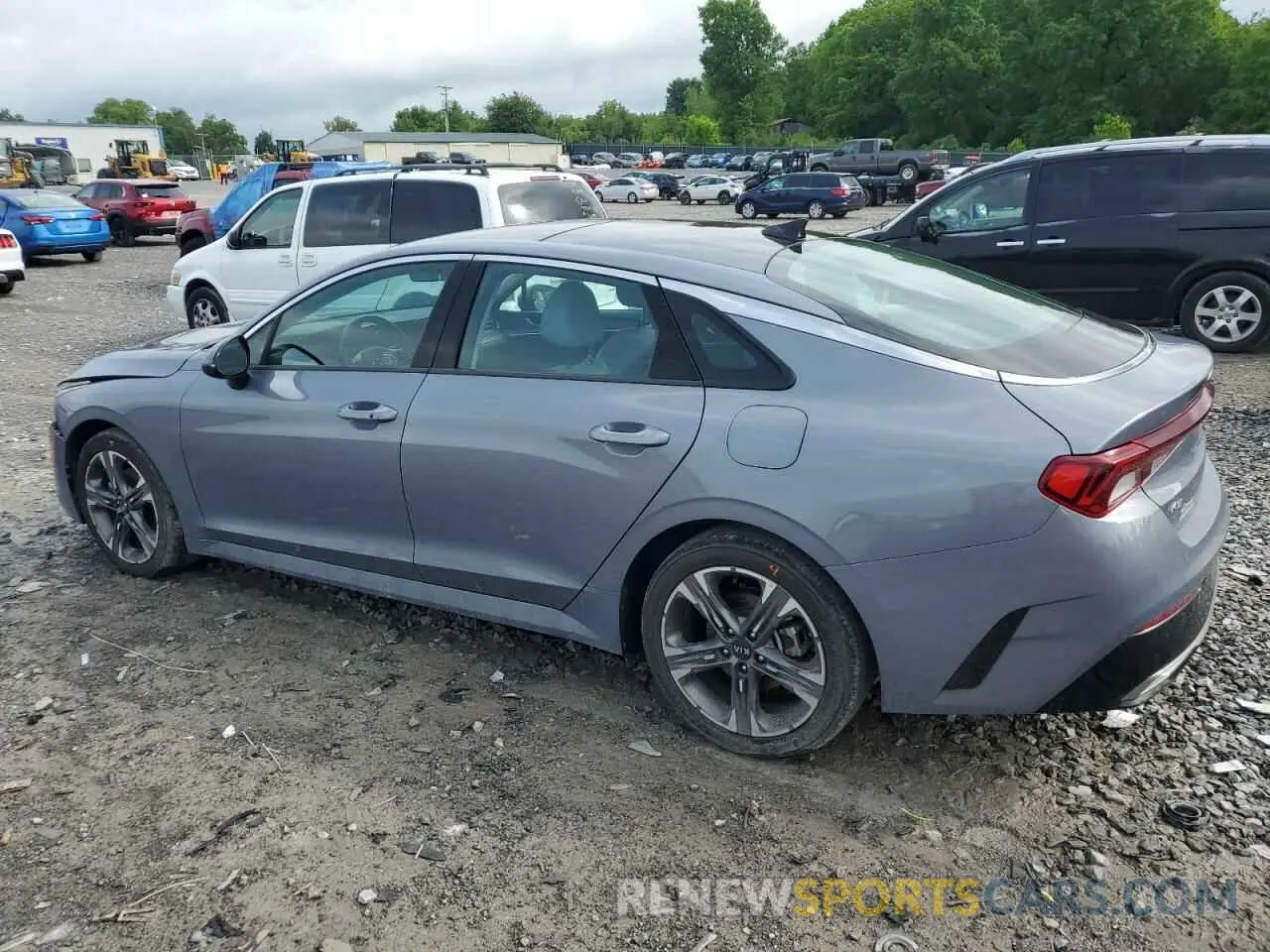 2 Photograph of a damaged car 5XXG34J26MG067994 KIA K5 2021