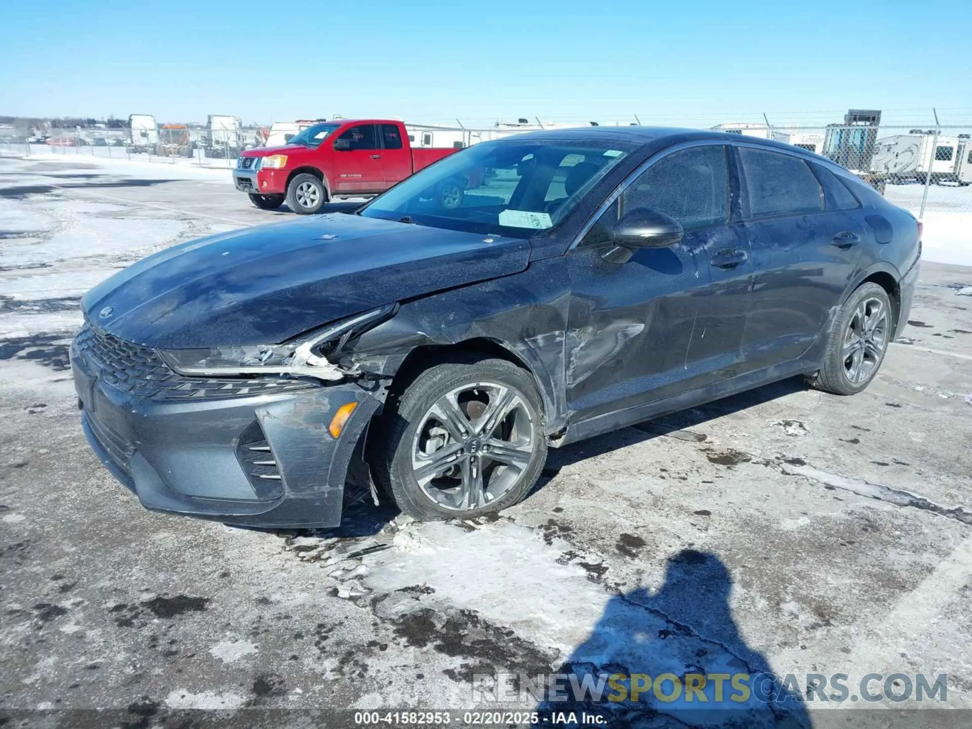 2 Photograph of a damaged car 5XXG34J27MG012728 KIA K5 2021