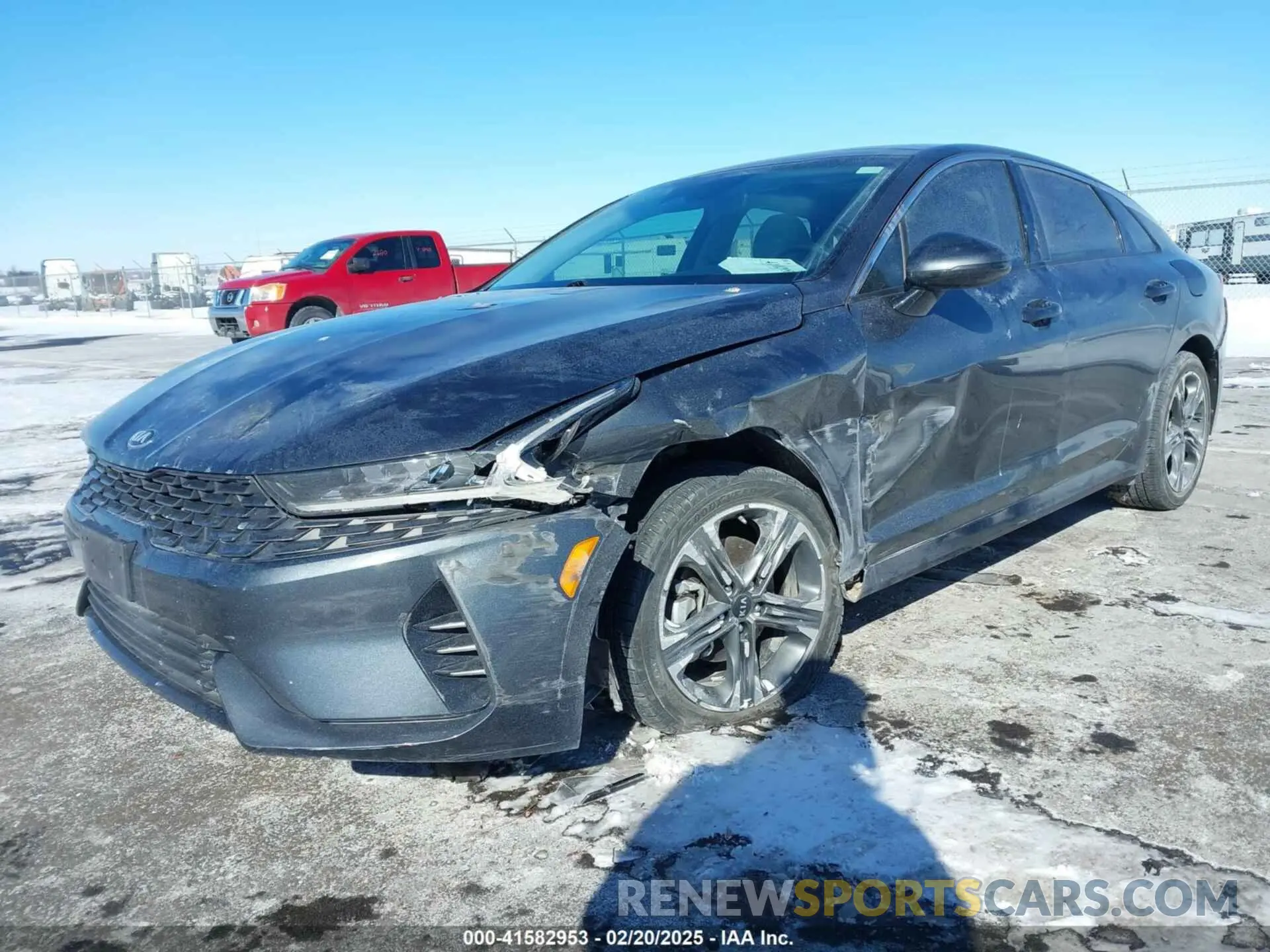 6 Photograph of a damaged car 5XXG34J27MG012728 KIA K5 2021