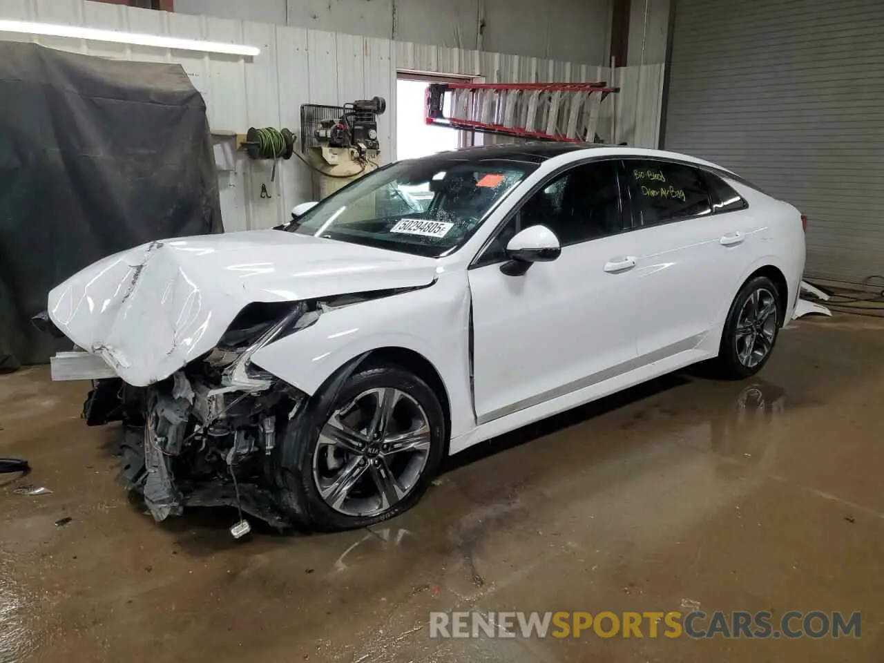 1 Photograph of a damaged car 5XXG34J27MG033241 KIA K5 2021
