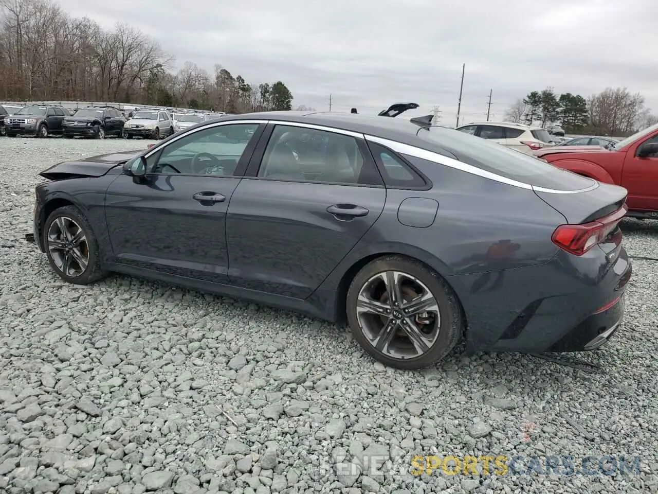 2 Photograph of a damaged car 5XXG34J27MG033918 KIA K5 2021