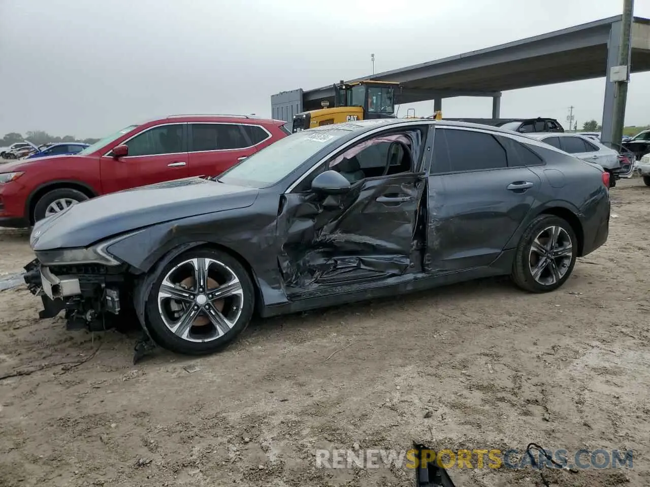 1 Photograph of a damaged car 5XXG34J28MG008591 KIA K5 2021