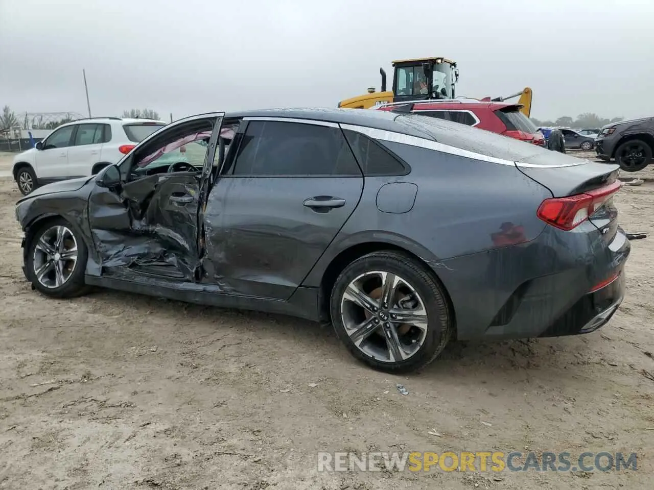 2 Photograph of a damaged car 5XXG34J28MG008591 KIA K5 2021