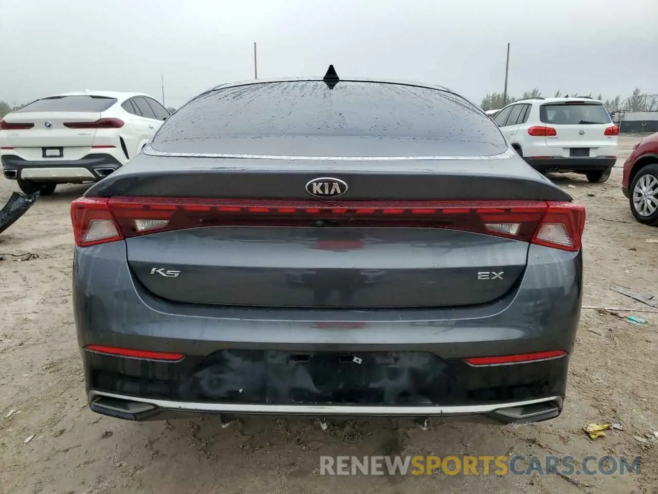 6 Photograph of a damaged car 5XXG34J28MG008591 KIA K5 2021