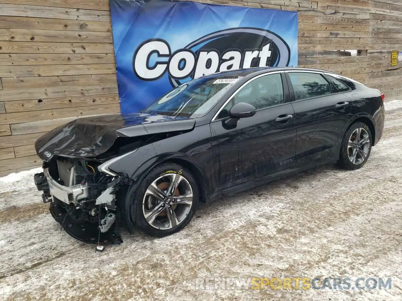 1 Photograph of a damaged car 5XXG34J28MG009630 KIA K5 2021