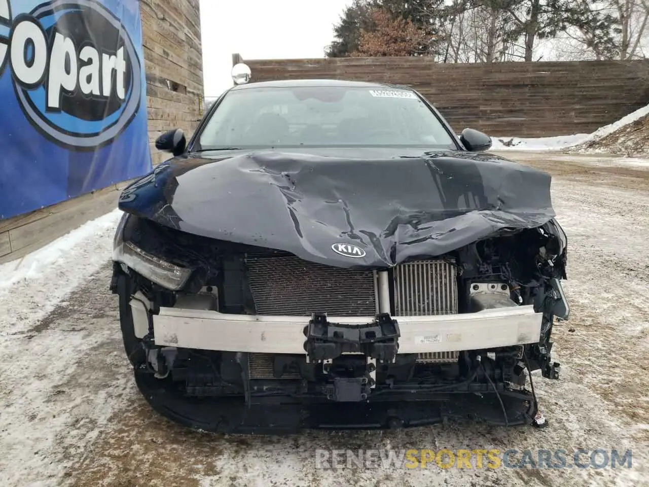 5 Photograph of a damaged car 5XXG34J28MG009630 KIA K5 2021
