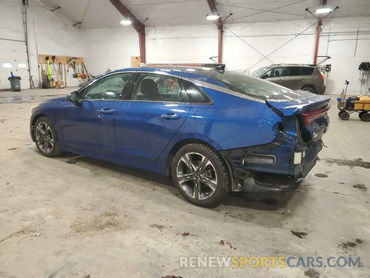 2 Photograph of a damaged car 5XXG34J29MG045150 KIA K5 2021