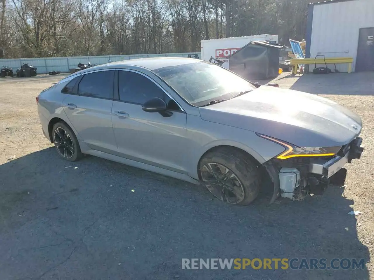 4 Photograph of a damaged car 5XXG64J20MG017390 KIA K5 2021