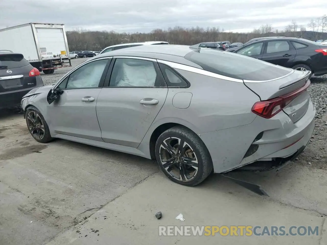 2 Photograph of a damaged car 5XXG64J20MG023416 KIA K5 2021