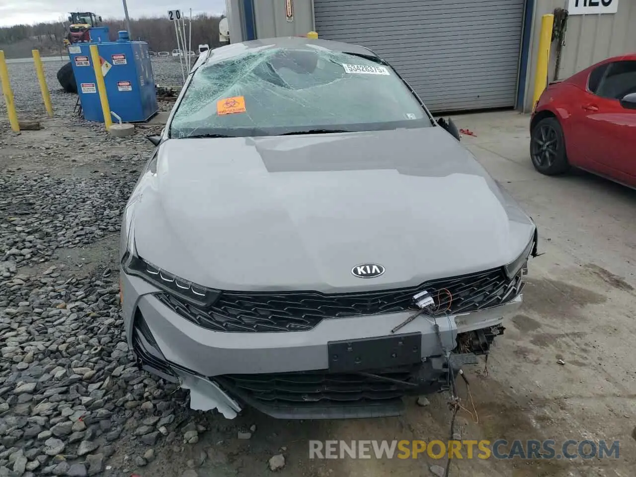 5 Photograph of a damaged car 5XXG64J20MG023416 KIA K5 2021