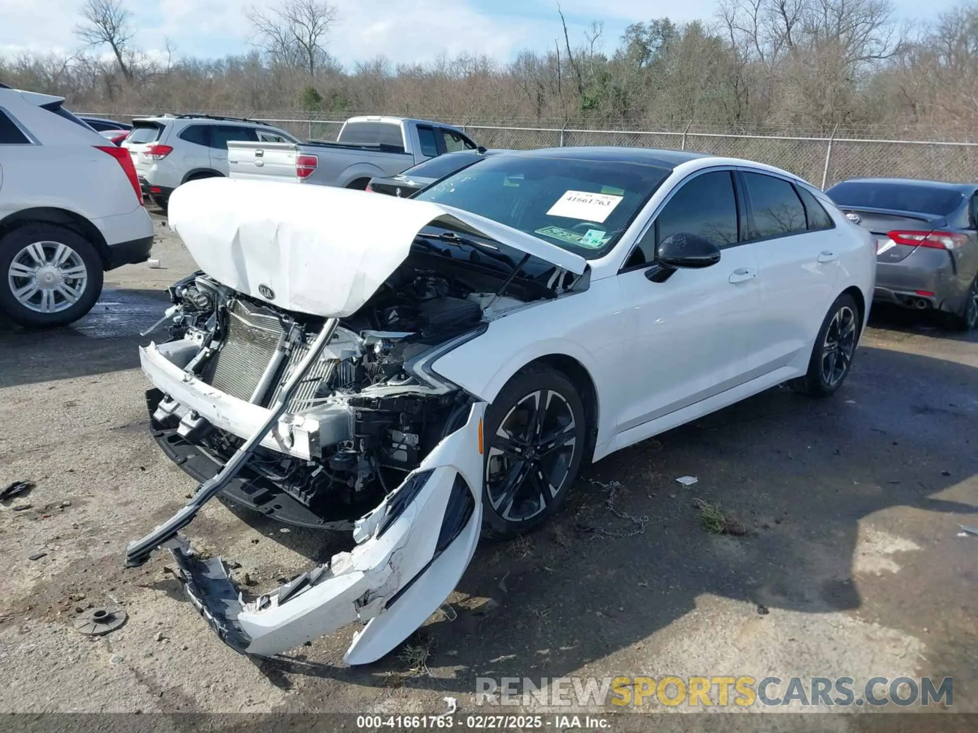 2 Photograph of a damaged car 5XXG64J20MG081574 KIA K5 2021