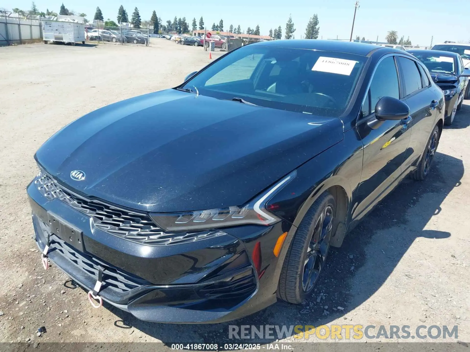 2 Photograph of a damaged car 5XXG64J21MG023487 KIA K5 2021