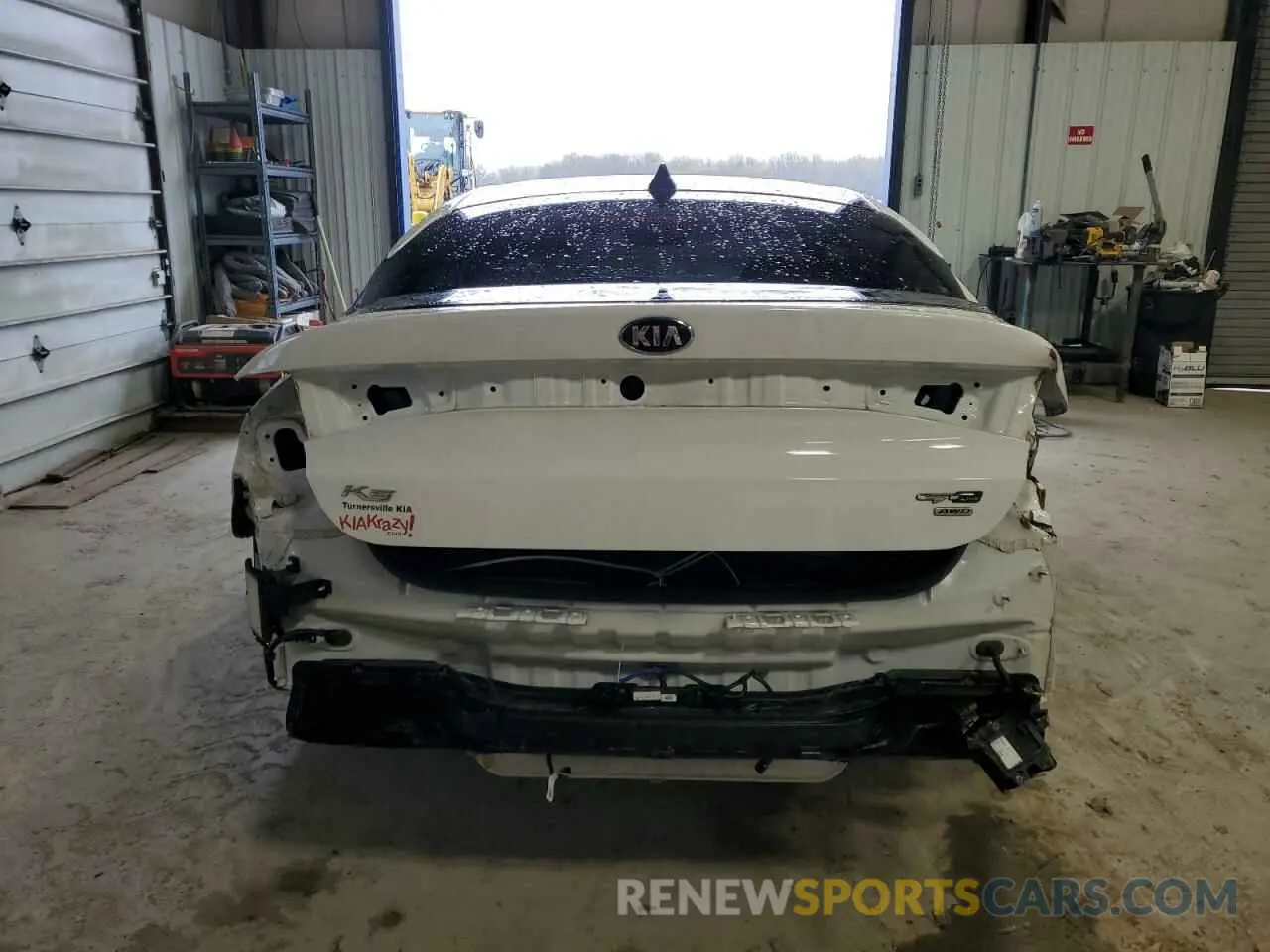 6 Photograph of a damaged car 5XXG64J21MG055940 KIA K5 2021