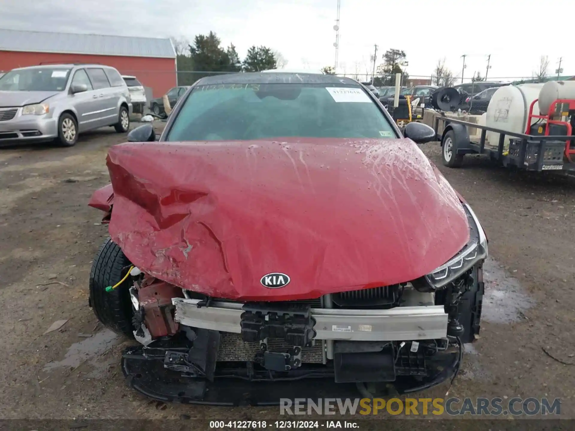 13 Photograph of a damaged car 5XXG64J21MG062774 KIA K5 2021