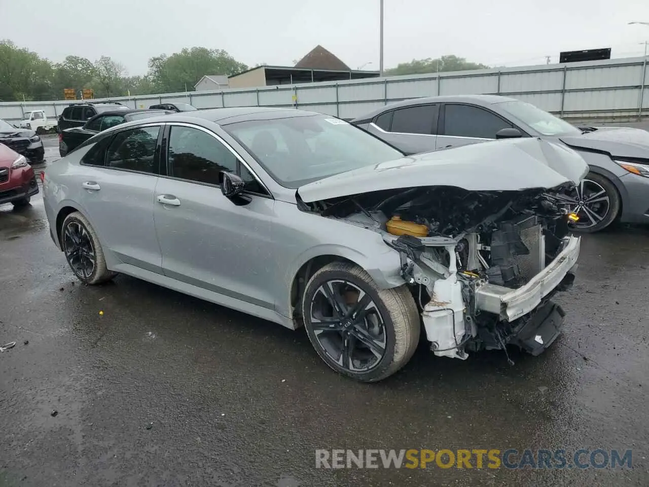 4 Photograph of a damaged car 5XXG64J21MG062855 KIA K5 2021
