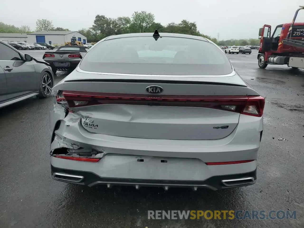 6 Photograph of a damaged car 5XXG64J21MG062855 KIA K5 2021