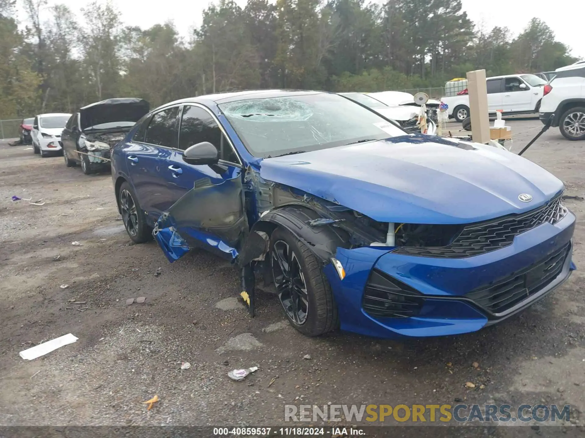 1 Photograph of a damaged car 5XXG64J22MG004432 KIA K5 2021
