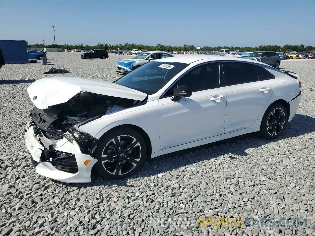 1 Photograph of a damaged car 5XXG64J22MG076277 KIA K5 2021