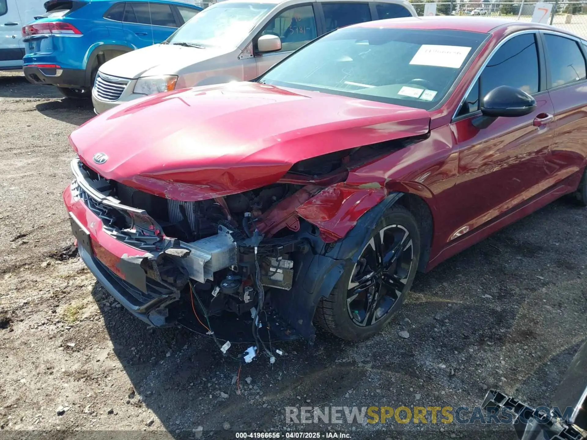 18 Photograph of a damaged car 5XXG64J23MG008473 KIA K5 2021