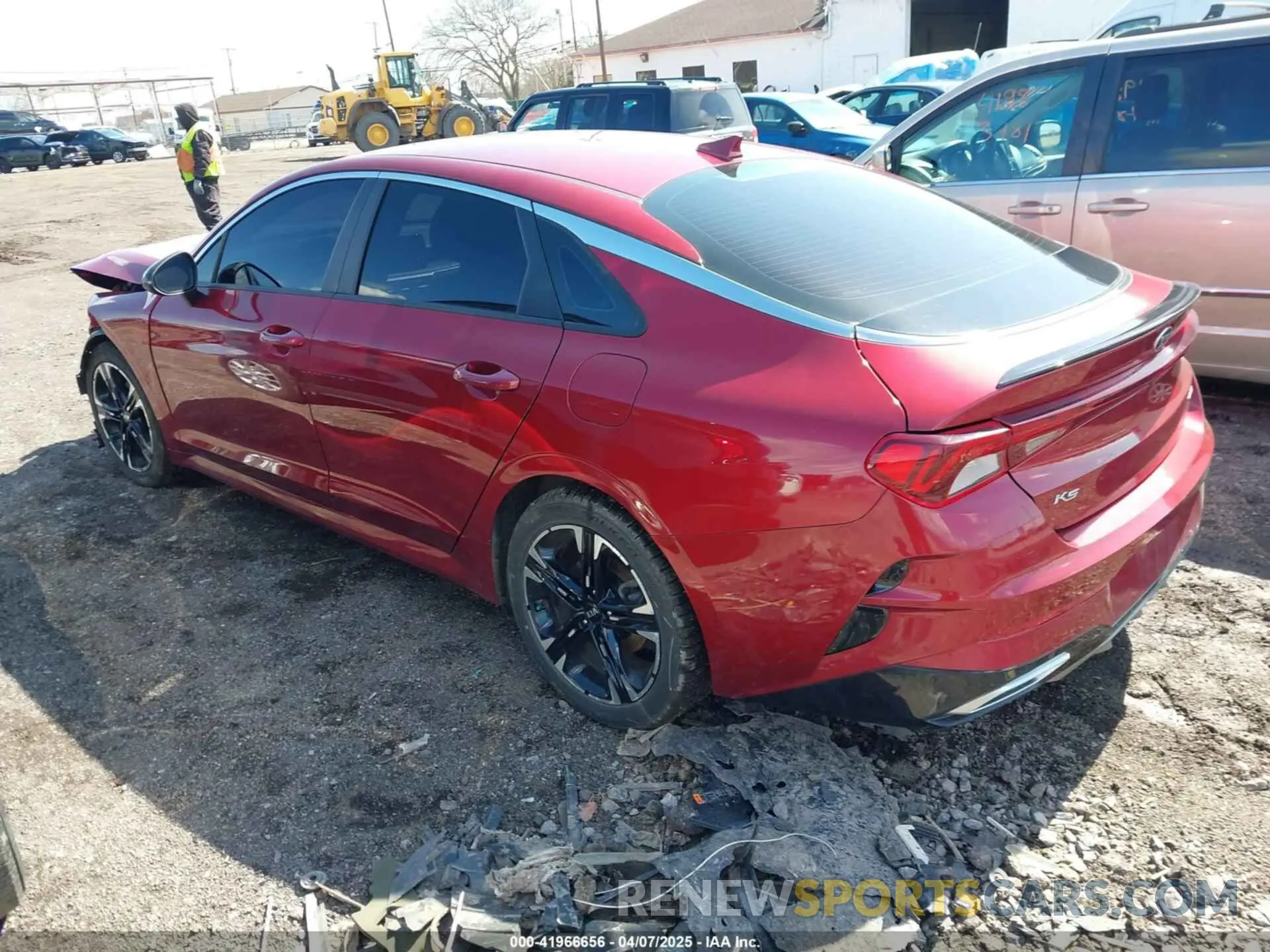 3 Photograph of a damaged car 5XXG64J23MG008473 KIA K5 2021