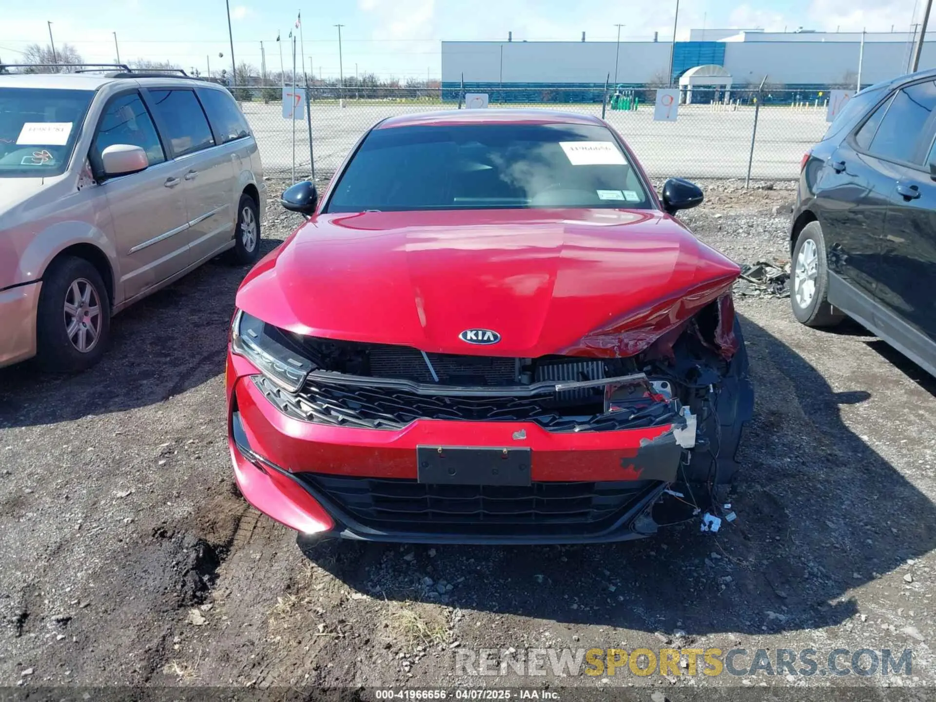 6 Photograph of a damaged car 5XXG64J23MG008473 KIA K5 2021
