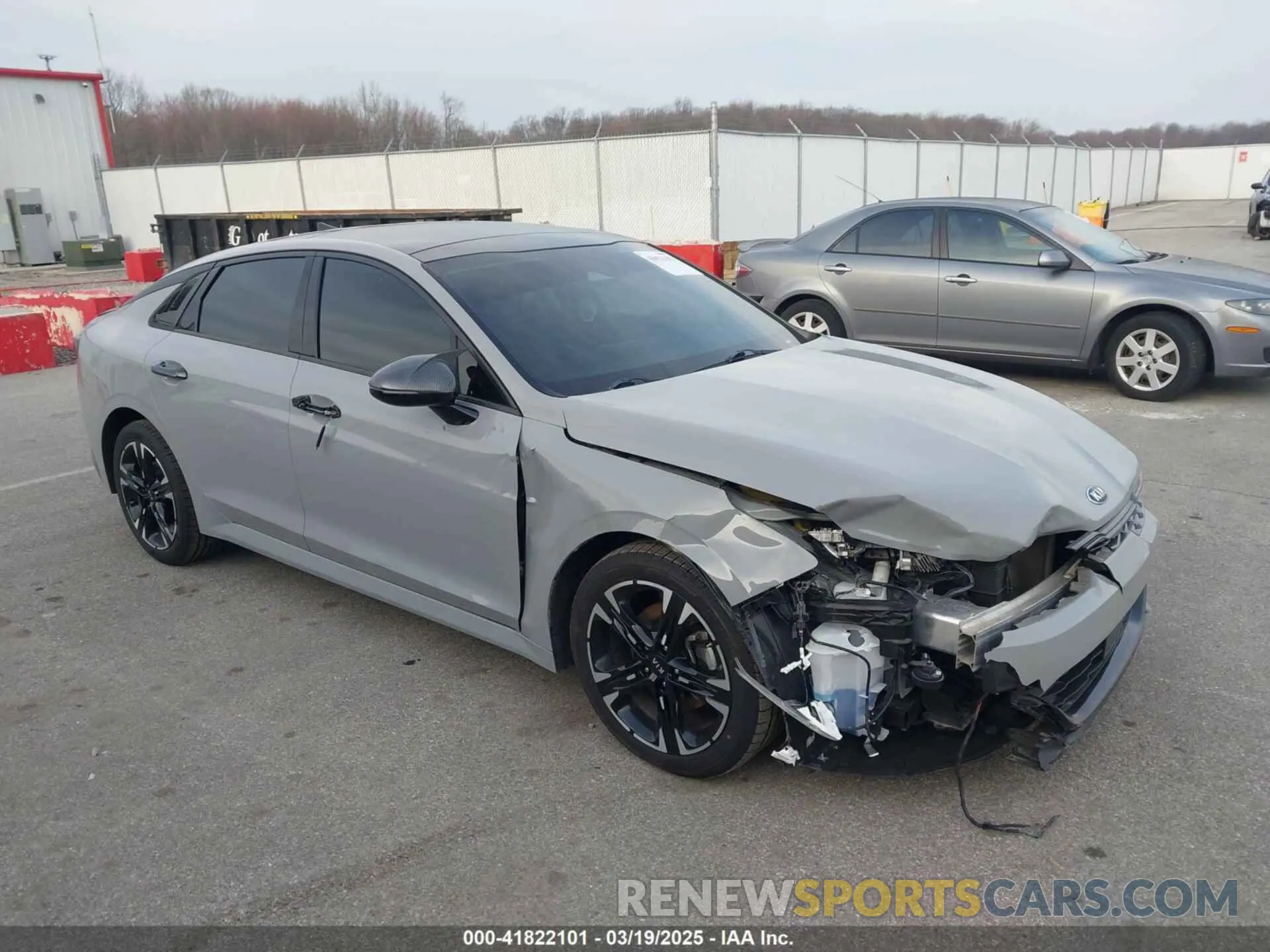 1 Photograph of a damaged car 5XXG64J23MG034300 KIA K5 2021