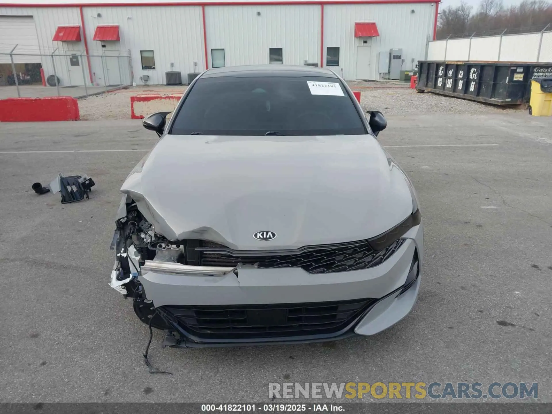 13 Photograph of a damaged car 5XXG64J23MG034300 KIA K5 2021