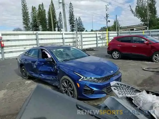 10 Photograph of a damaged car 5XXG64J23MG042560 KIA K5 2021