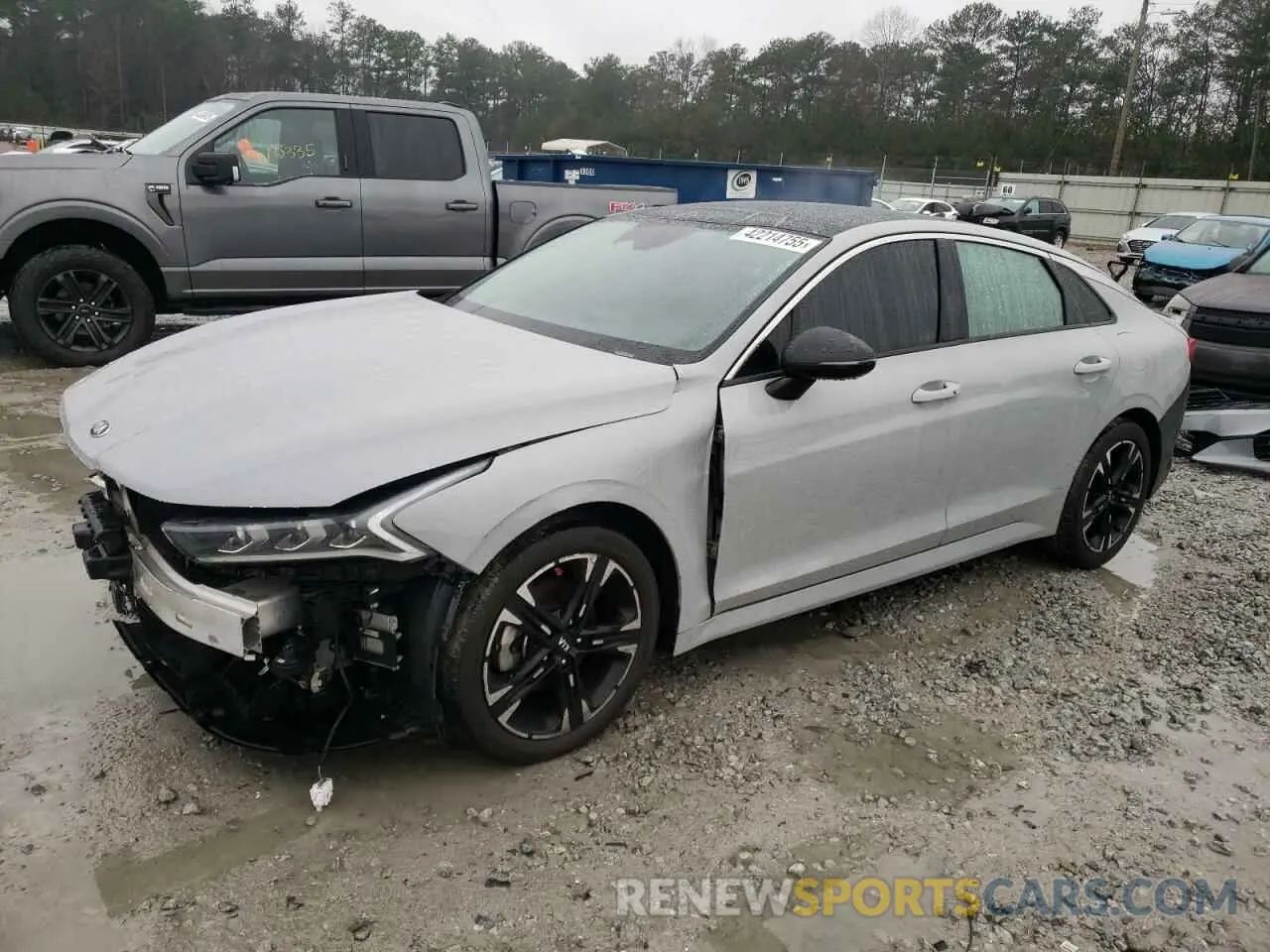 1 Photograph of a damaged car 5XXG64J23MG042641 KIA K5 2021
