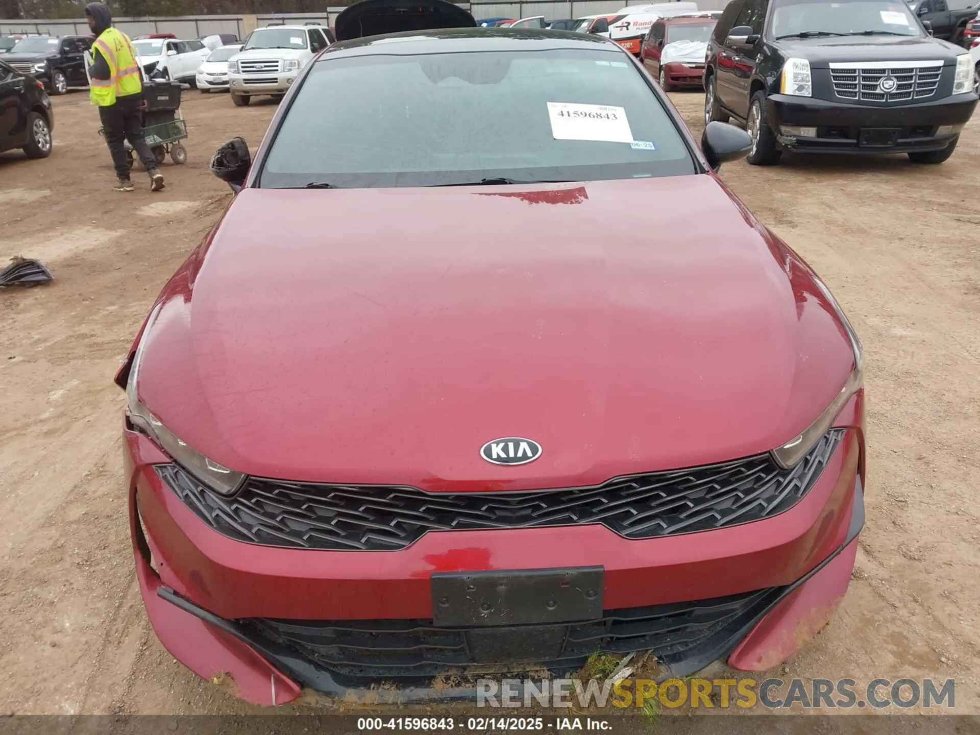 13 Photograph of a damaged car 5XXG64J23MG060363 KIA K5 2021