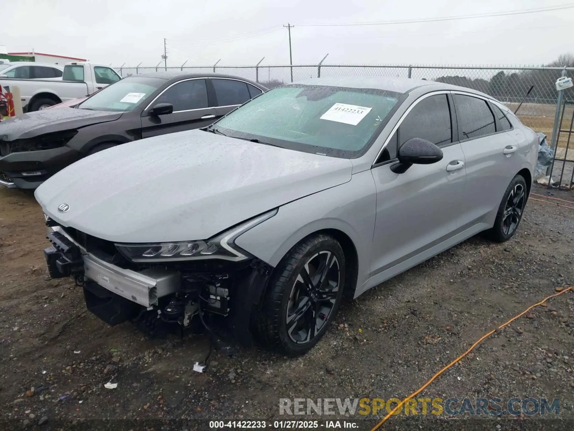 2 Photograph of a damaged car 5XXG64J23MG062565 KIA K5 2021