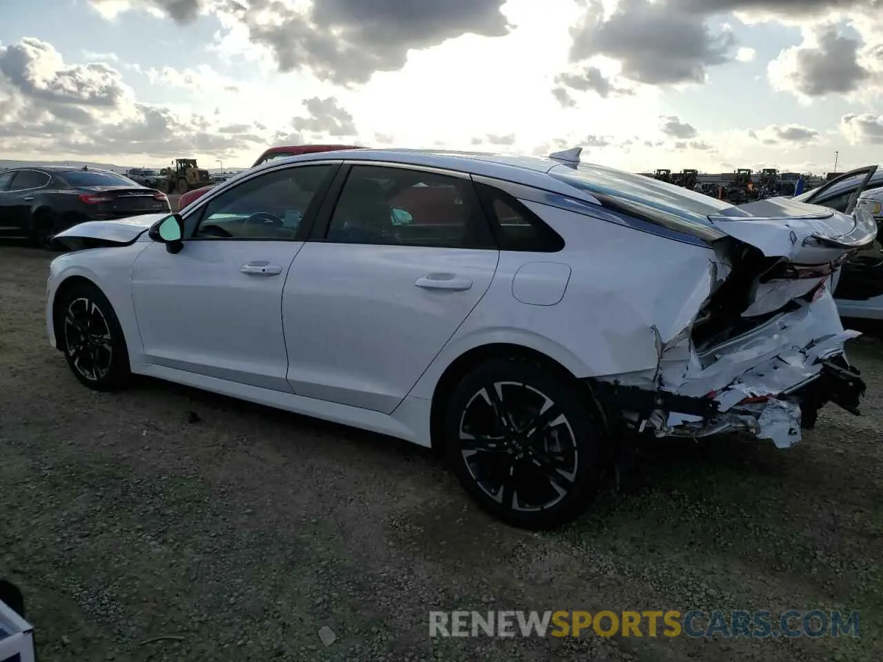 2 Photograph of a damaged car 5XXG64J23MG076322 KIA K5 2021
