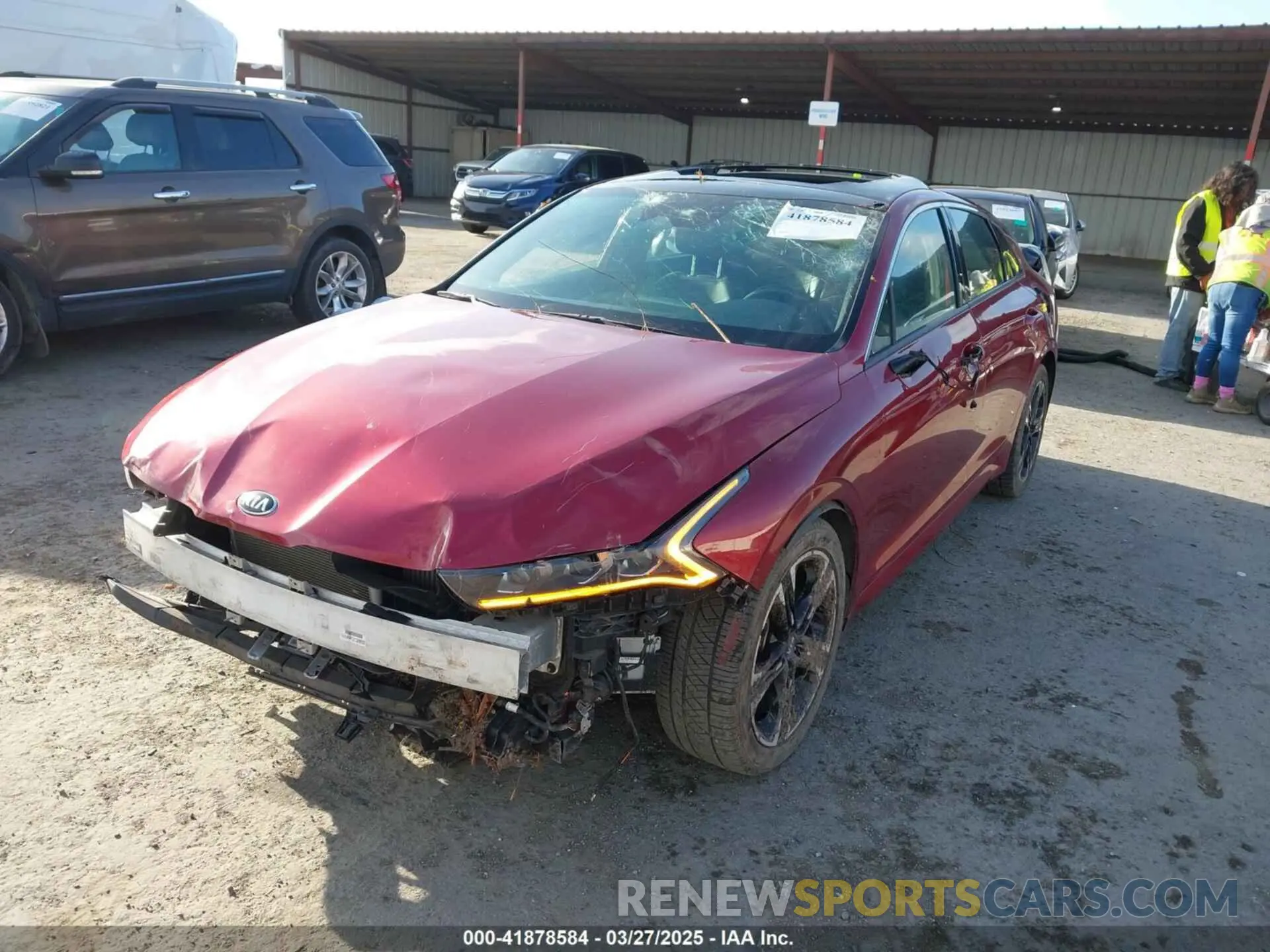 6 Photograph of a damaged car 5XXG64J24MG032894 KIA K5 2021