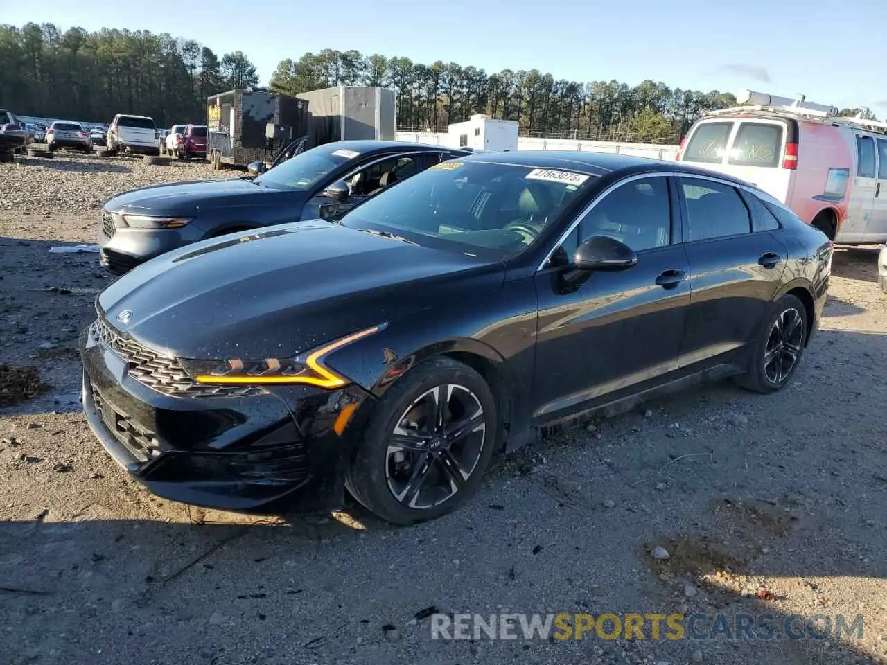 1 Photograph of a damaged car 5XXG64J25MG008846 KIA K5 2021