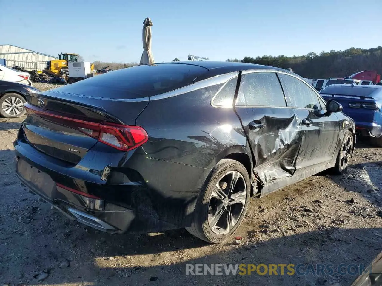 3 Photograph of a damaged car 5XXG64J25MG008846 KIA K5 2021