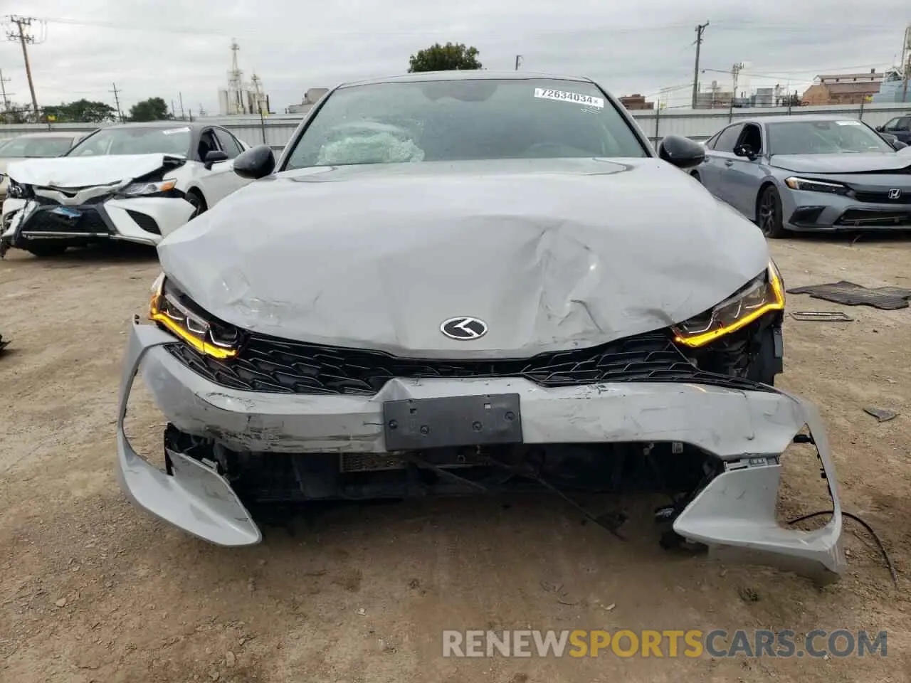 5 Photograph of a damaged car 5XXG64J25MG013819 KIA K5 2021