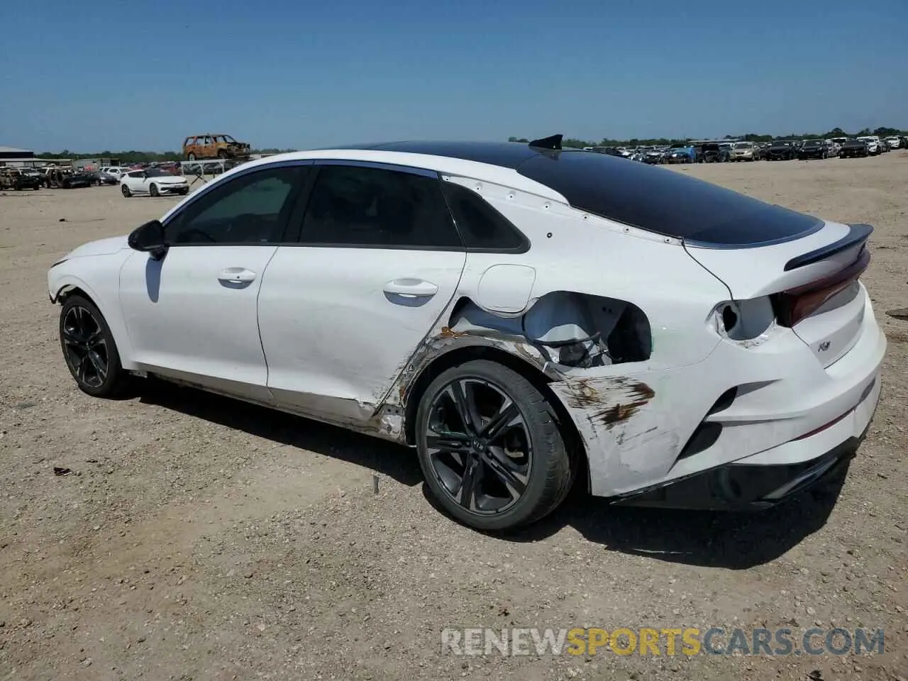 2 Photograph of a damaged car 5XXG64J25MG017448 KIA K5 2021