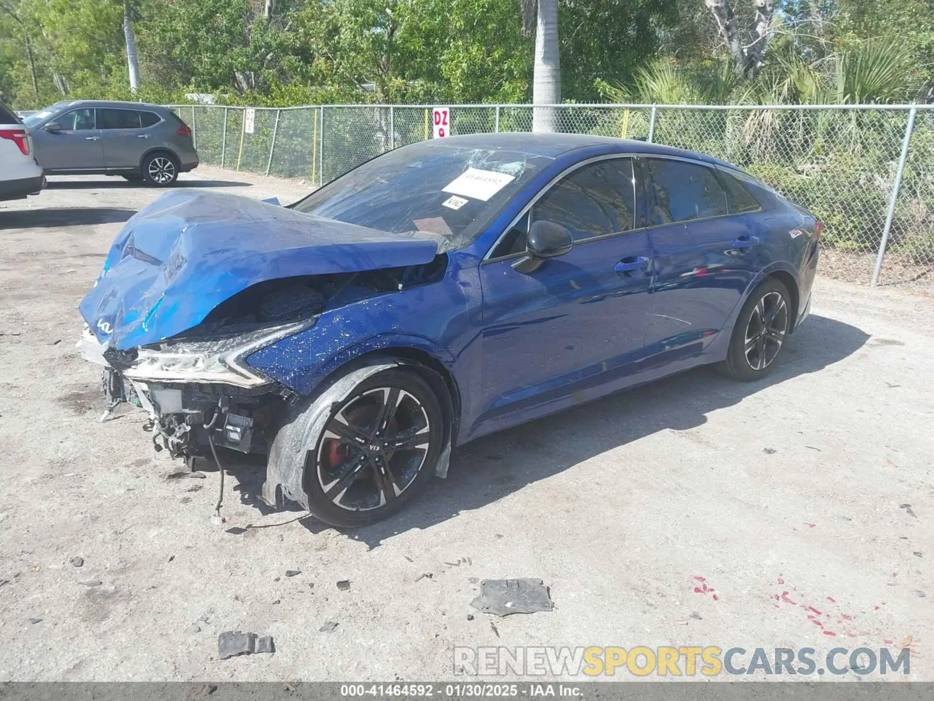 2 Photograph of a damaged car 5XXG64J25MG019930 KIA K5 2021