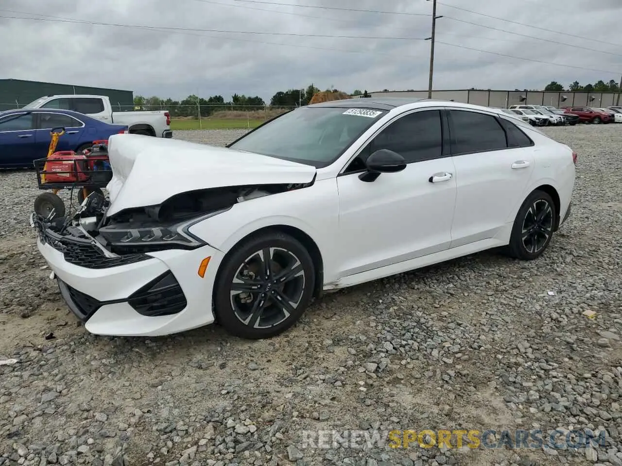 1 Photograph of a damaged car 5XXG64J25MG065659 KIA K5 2021
