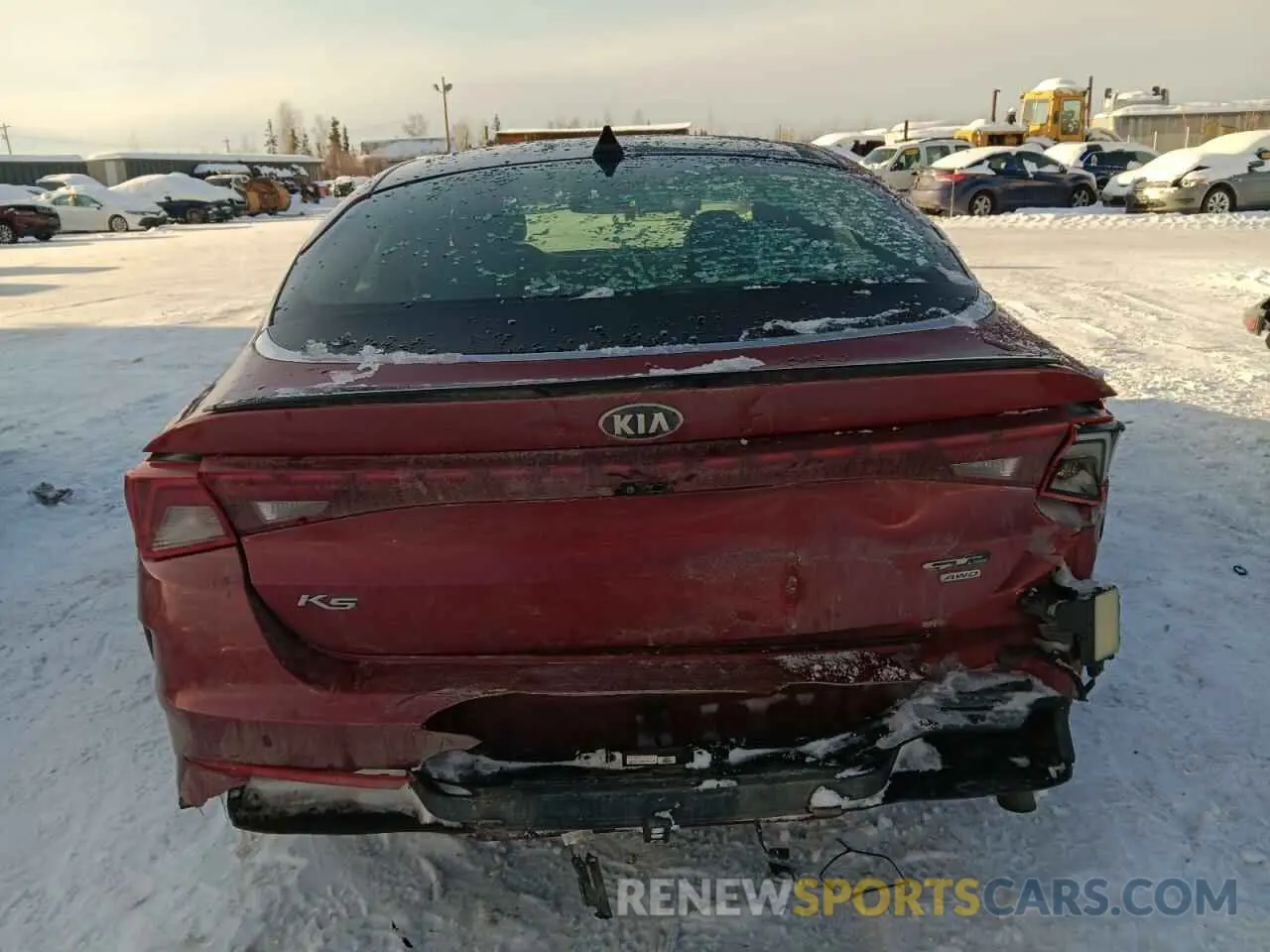 6 Photograph of a damaged car 5XXG64J25MG070635 KIA K5 2021