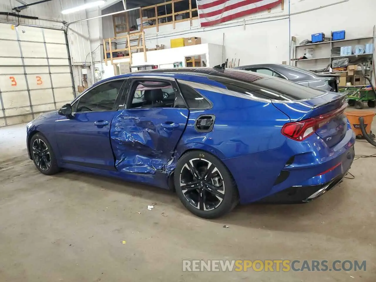 2 Photograph of a damaged car 5XXG64J25MG077519 KIA K5 2021