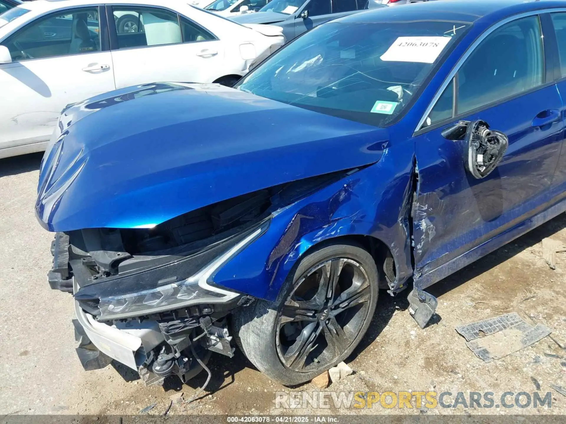 6 Photograph of a damaged car 5XXG64J26MG040432 KIA K5 2021