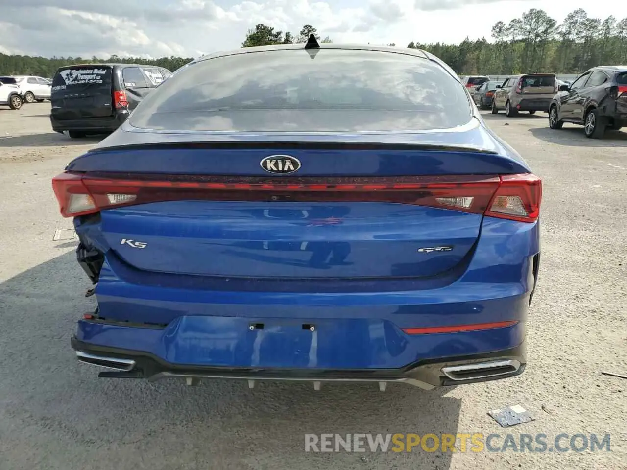6 Photograph of a damaged car 5XXG64J26MG050829 KIA K5 2021