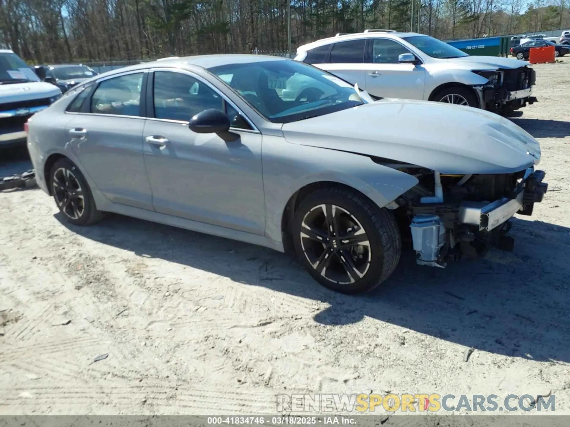 1 Photograph of a damaged car 5XXG64J26MG057604 KIA K5 2021
