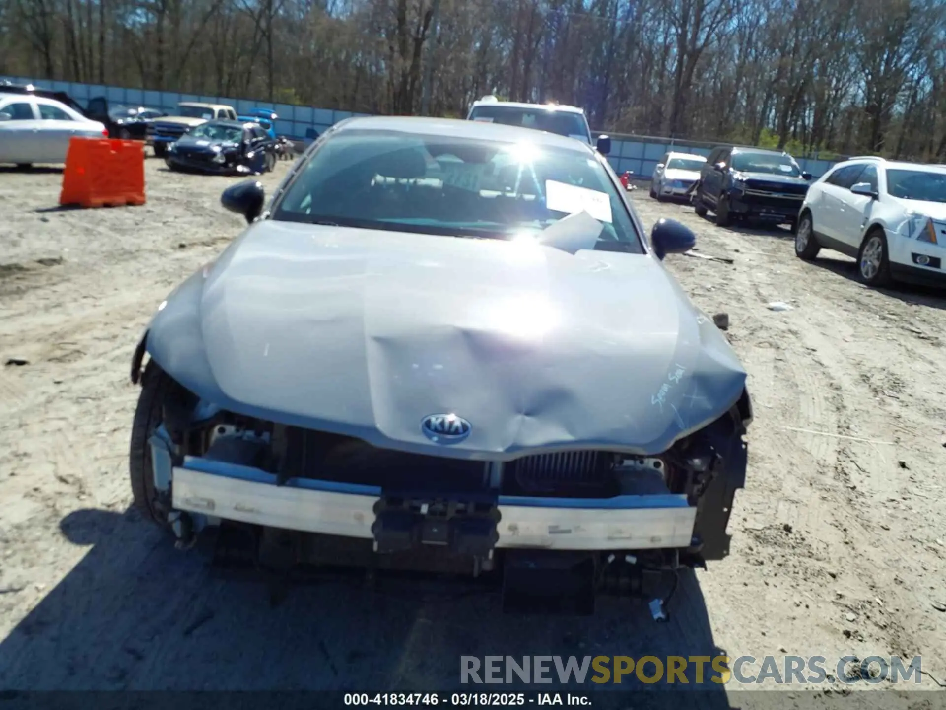 12 Photograph of a damaged car 5XXG64J26MG057604 KIA K5 2021