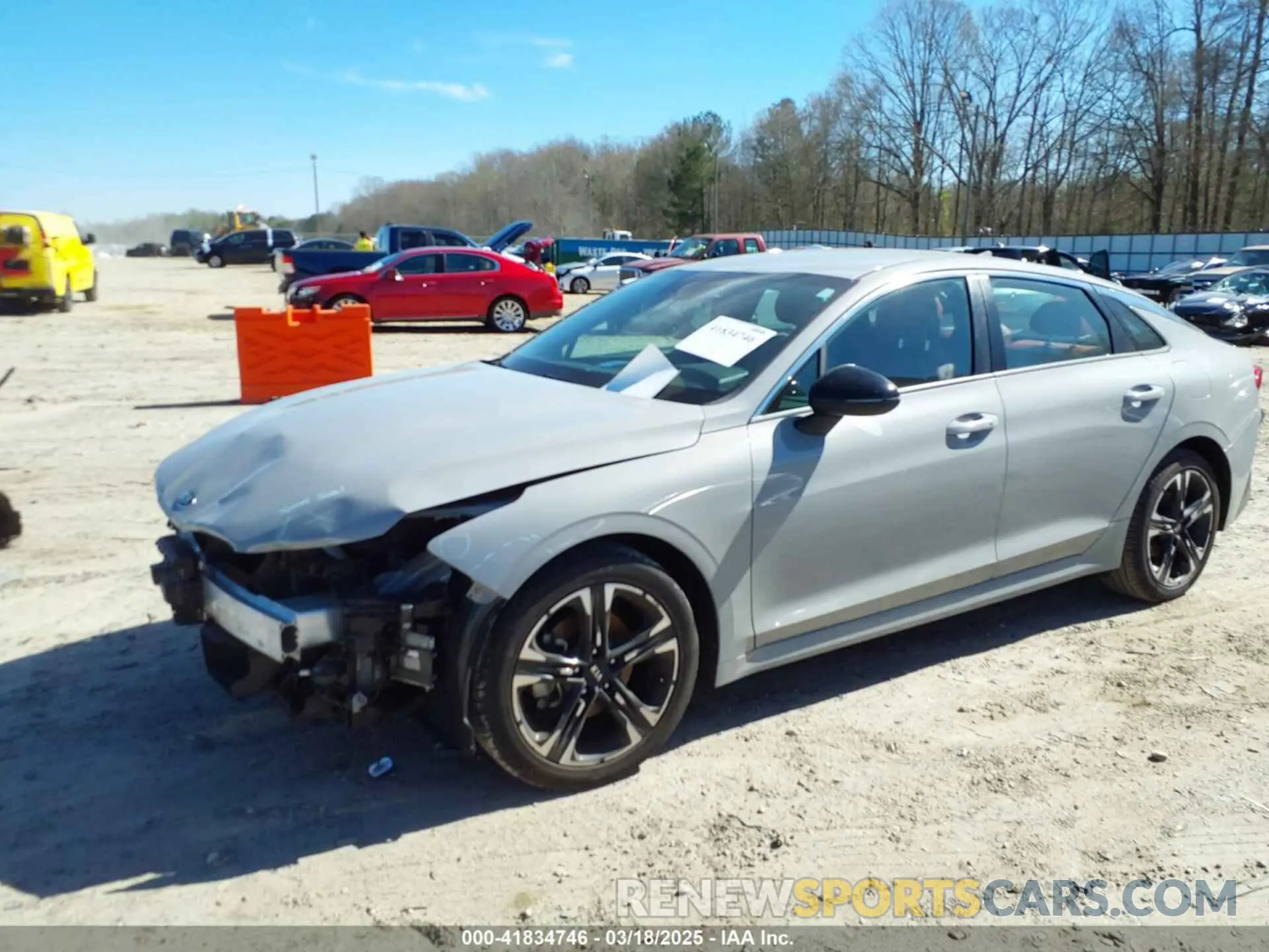 2 Photograph of a damaged car 5XXG64J26MG057604 KIA K5 2021