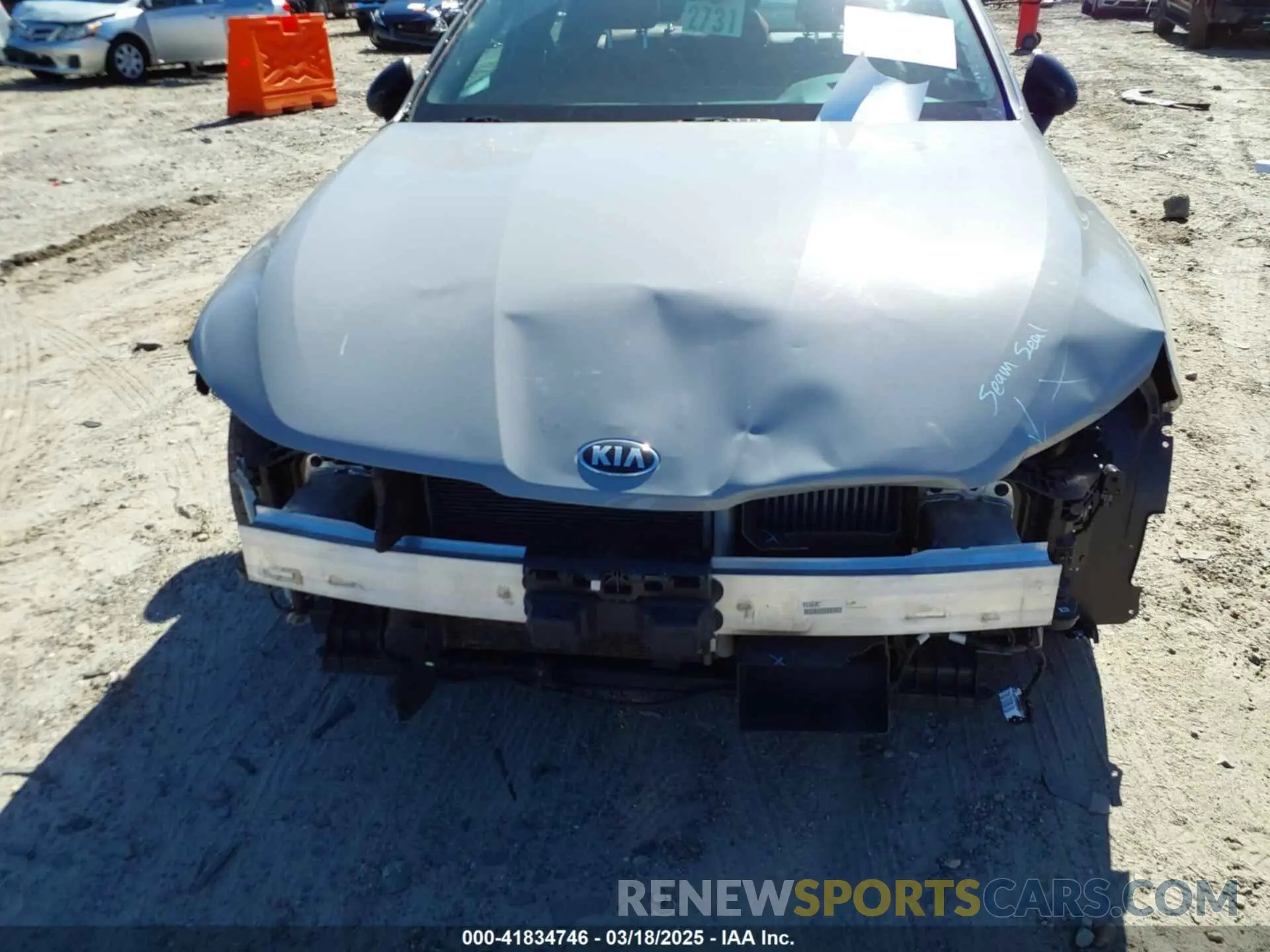 6 Photograph of a damaged car 5XXG64J26MG057604 KIA K5 2021